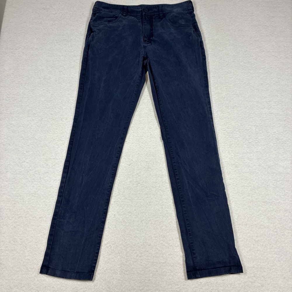 Rhone Everyday Five Pocket Pants Mens 32x32 Blue Stretch Lightweight Casual